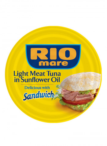 Light Meat Tuna In Sunflower Oil Delicious With Sandwich 160g