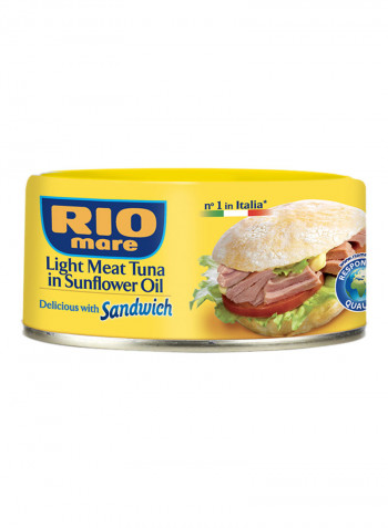 Light Meat Tuna In Sunflower Oil Delicious With Sandwich 160g