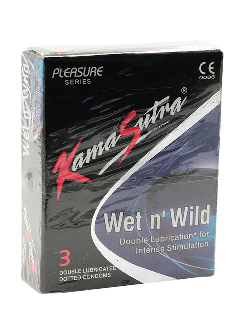 Wet N Wild Condoms Pack Of 3
