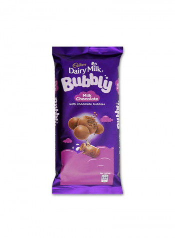 Dairy Milk Bubbly Milk Chocolate 87g