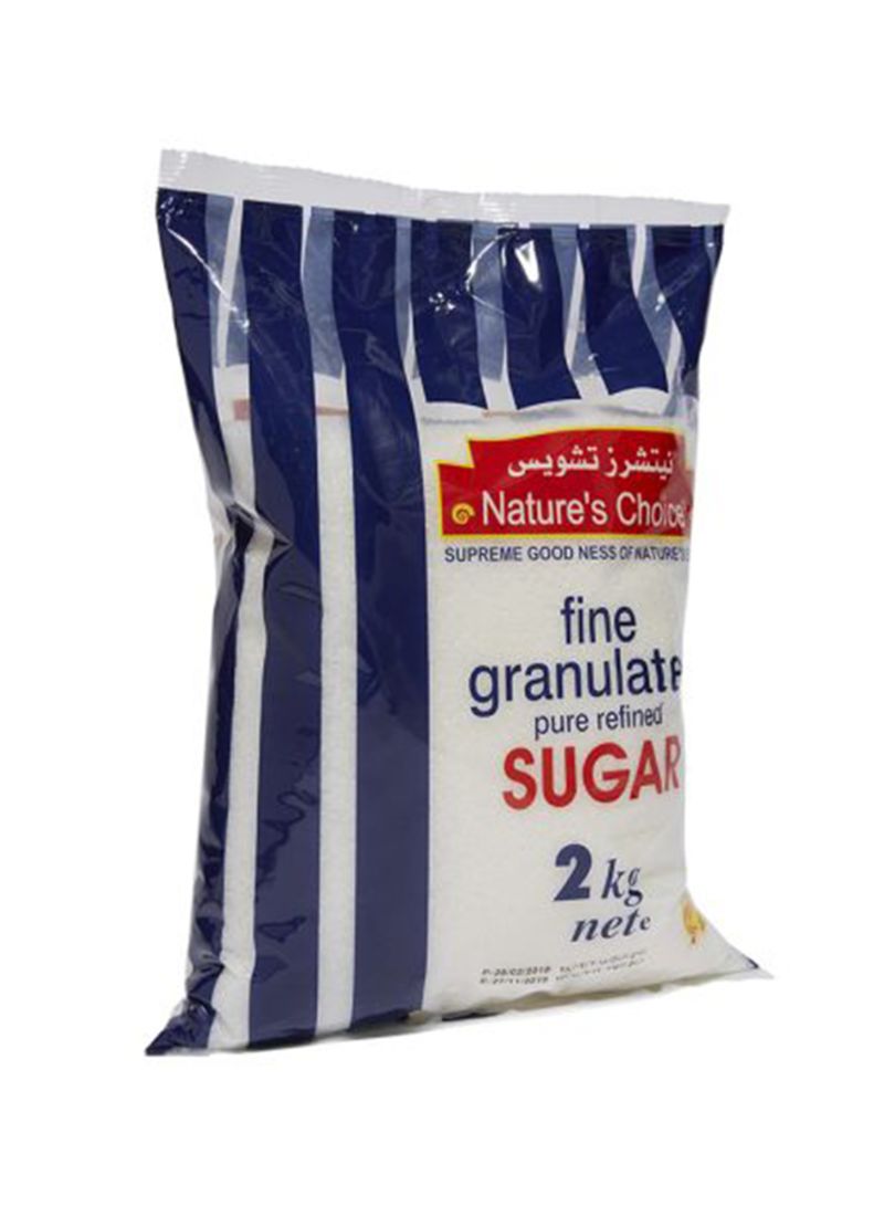 Fine Granulated Pure Refined Sugar 2kg