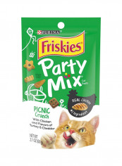 Friskies Party Mix Picnic Crunch Adult Cat Treats 60g