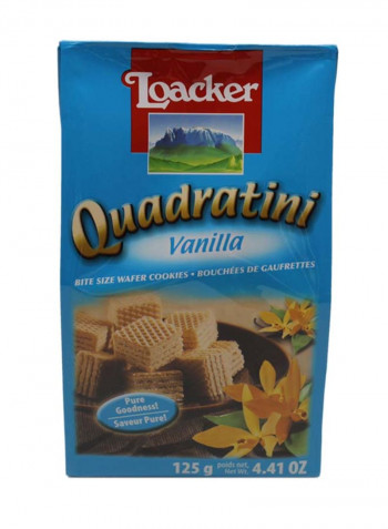 Quadratini Vanillla 125g