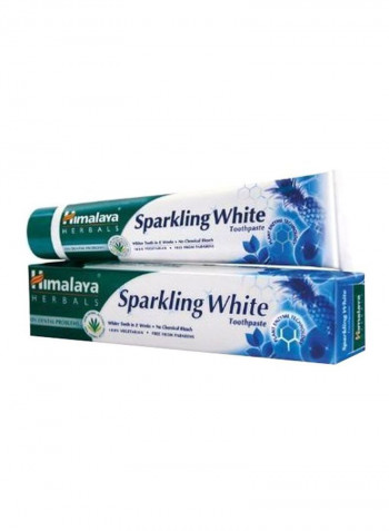 Sparkly White Toothpaste 100ml 125g