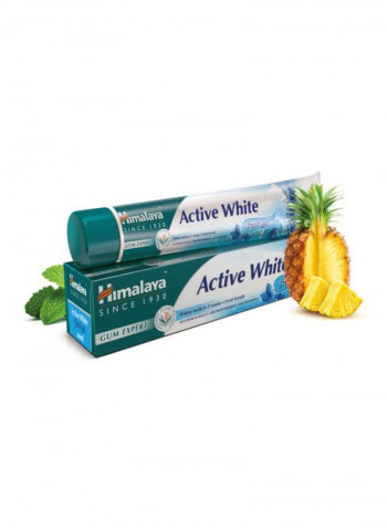Active White Fresh Gel Toothpaste White 100ml