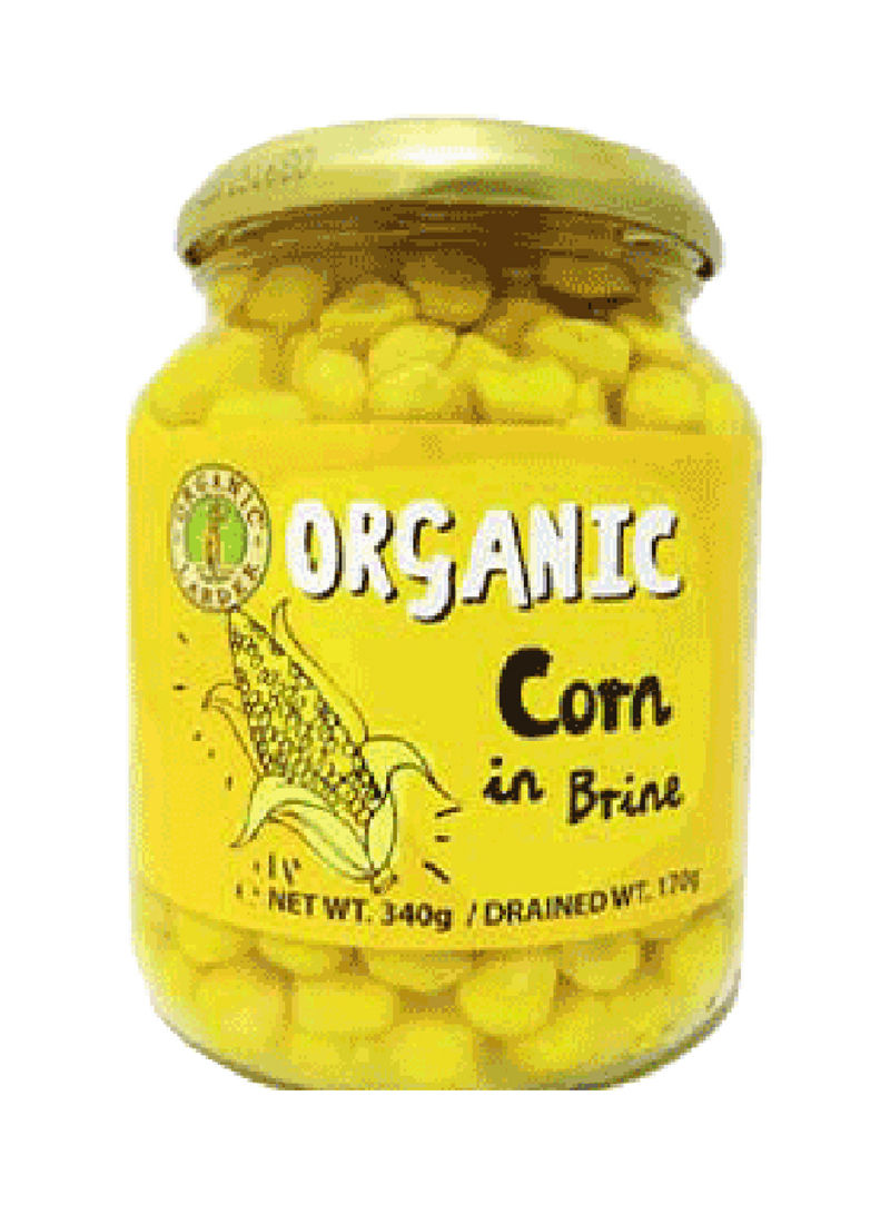 Organic Corn In Brine 340g