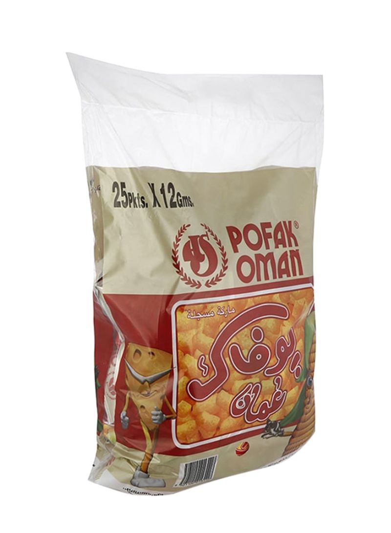 Oman Corn Flavor Chips 12g Pack of 25