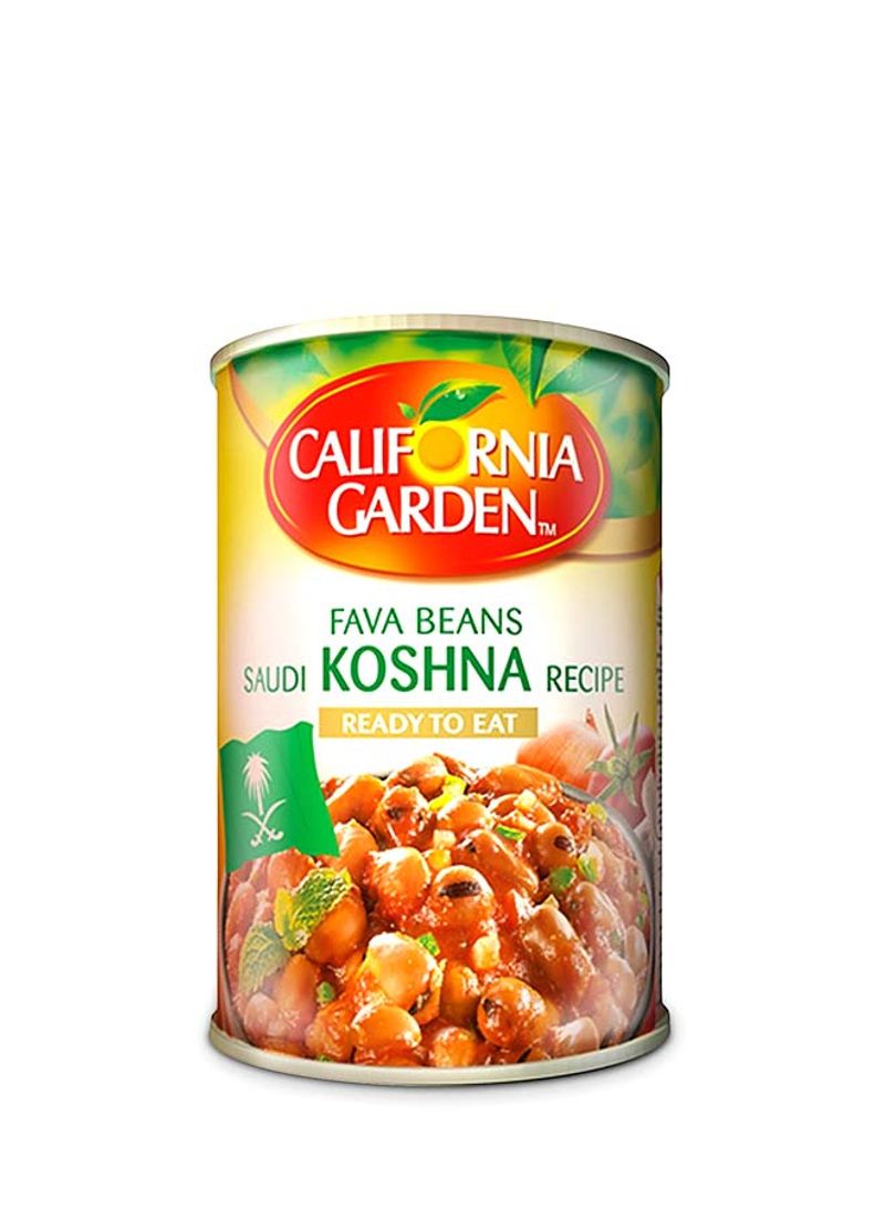 Canned Fava Beans Saudi Koshna Recipe 450g