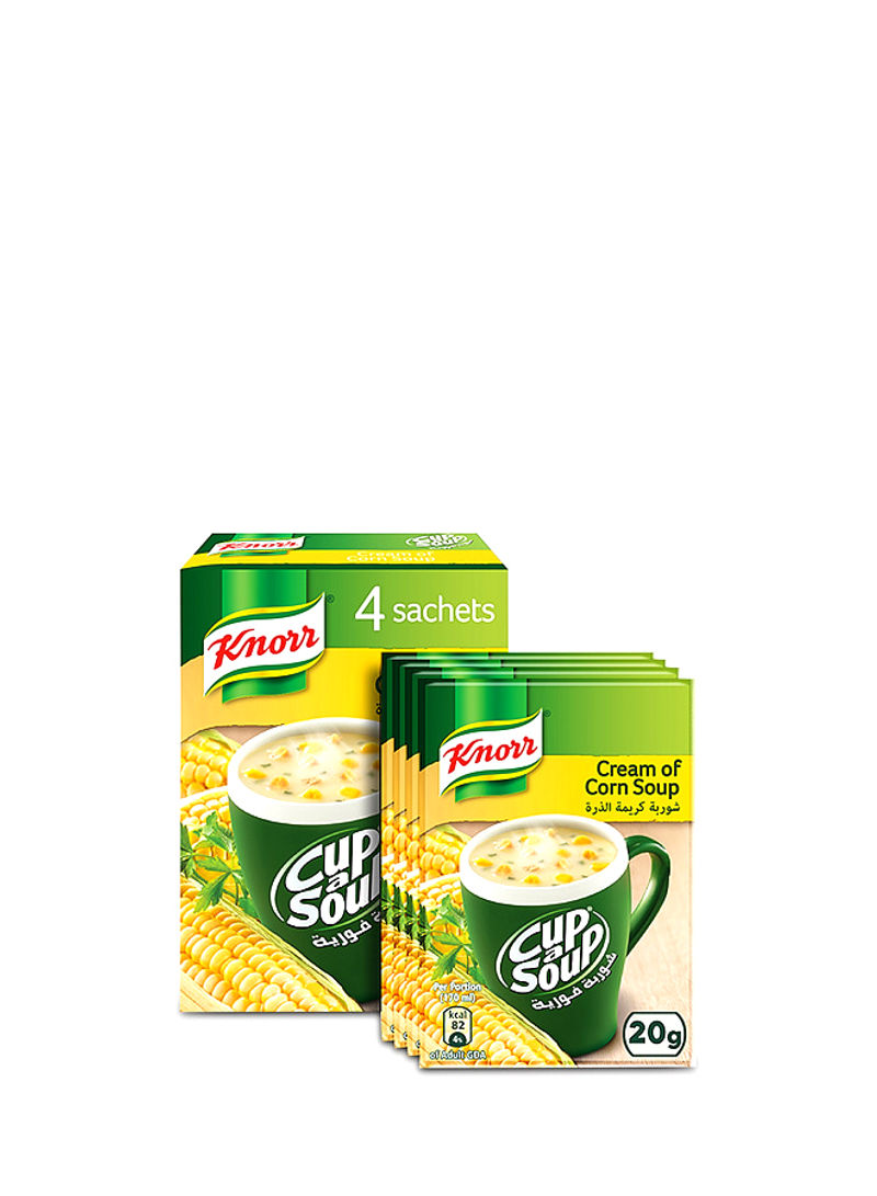 Cream of Corn Soup Sachets 20g Pack of 4