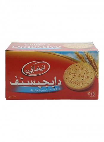 Digestive Light Natural Wheat Biscuits 250g