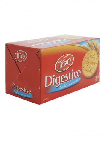 Digestive Light Natural Wheat Biscuits 250g