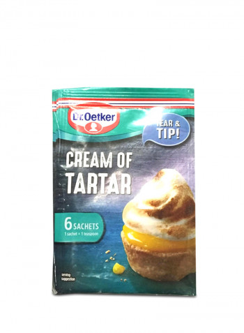Cream Of Tartar Sachets 30g Pack of 6
