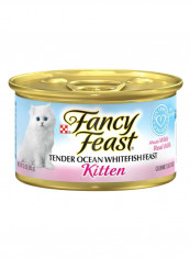 Fancy Feast Tender Ocean Whitefish Kitten Food 85g