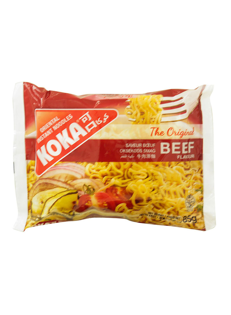 Oriental Beef Flavor Instant Noodles 85g Pack of 5