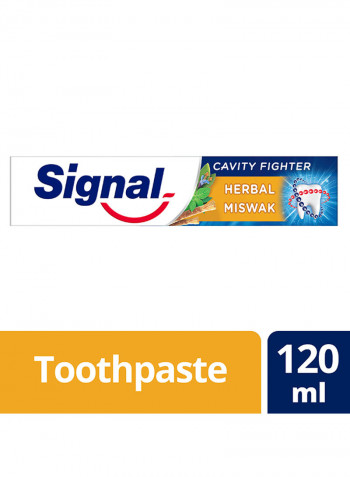 Cavity Fighter Herbal Miswak Toothpaste 120ml
