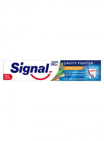 Cavity Fighter Herbal Miswak Toothpaste 120ml