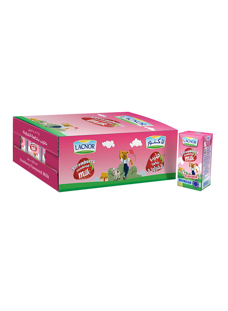 Essentials Strawberry Milk 125ml Pack of 6