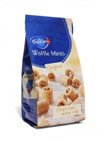 Waffle Minis Crispy Wafer Rolls 75g