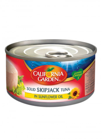 Canned Skipjack Tuna Solid In Sunflower Oil 170g