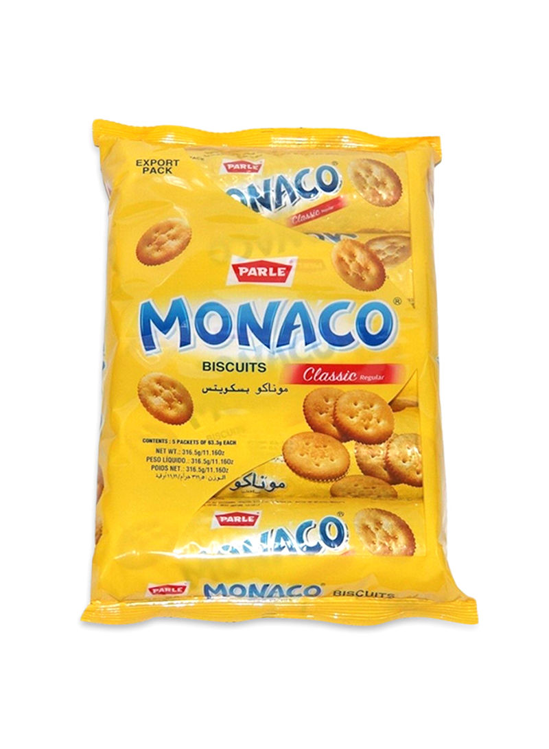 Monaco Biscuit 63.3g Pack of 5