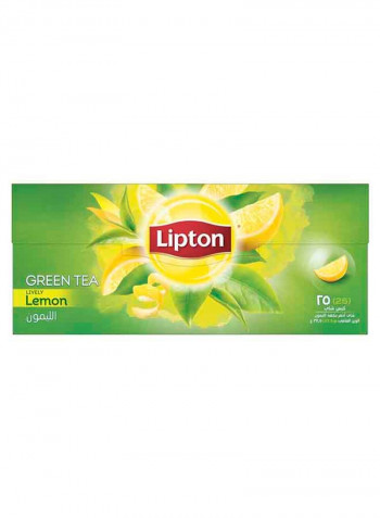 Green Tea Lemon, 25 Teabags Lemon