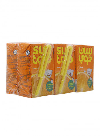 Orange Juice Tetra Pack 125ml Pack of 6