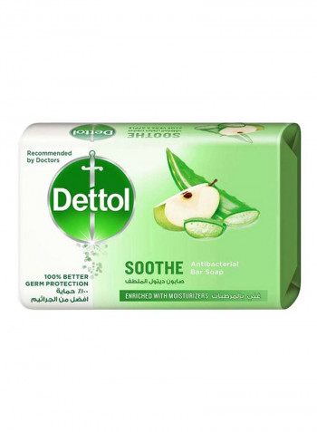 Soothe Anti-Bacterial Bar Soap 120g - Aloe Vera And Apple 120g