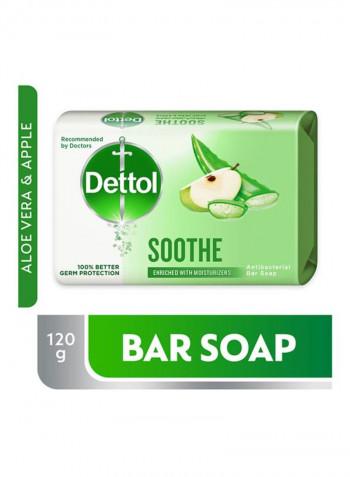 Soothe Anti-Bacterial Bar Soap 120g - Aloe Vera And Apple 120g