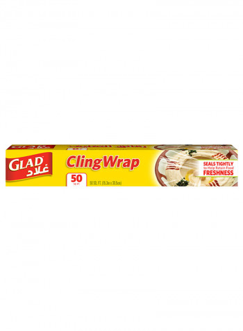Cling Wrap Plastic Wrap 50 sq. ft.