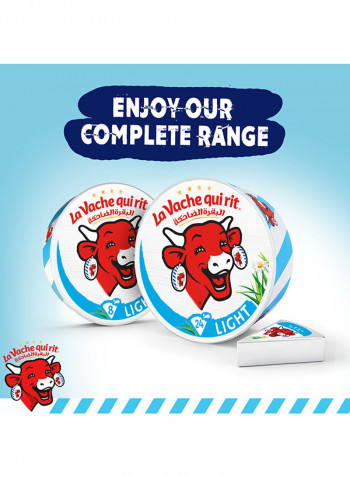 Light Spreadable Cheese Triangles 8 Portions 120g