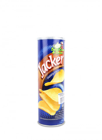 Jacker Sour Cream And Onion Potato Crisps 160g