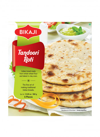 Tandoori Roti 6 Piece 360g