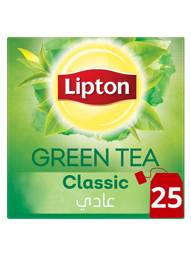 Green Tea Classic, 25 Teabags Pack of 25