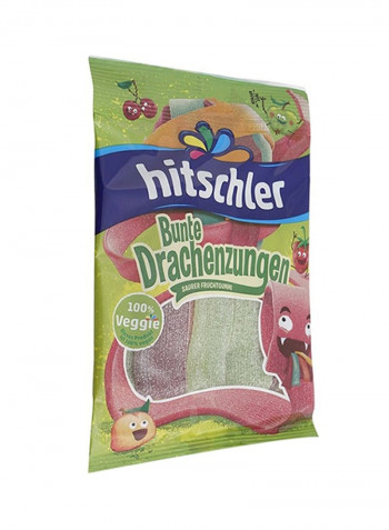 Saure Colourful Dragon Tongue Candies 125غم