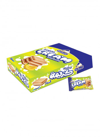 Banana Cream Biscuit 25g Pack of 16