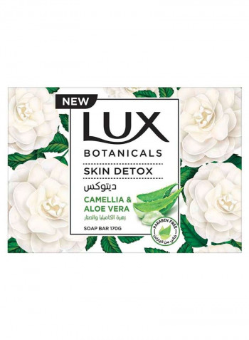 Botanicals Perfumed Bar Soap for Skin Detox with Camellia And Aloe Vera 170g