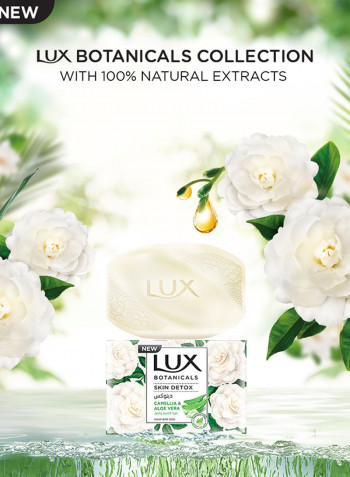 Botanicals Perfumed Bar Soap for Skin Detox with Camellia And Aloe Vera 170g