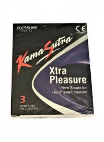 3-Piece Xtra Pleasure Condoms