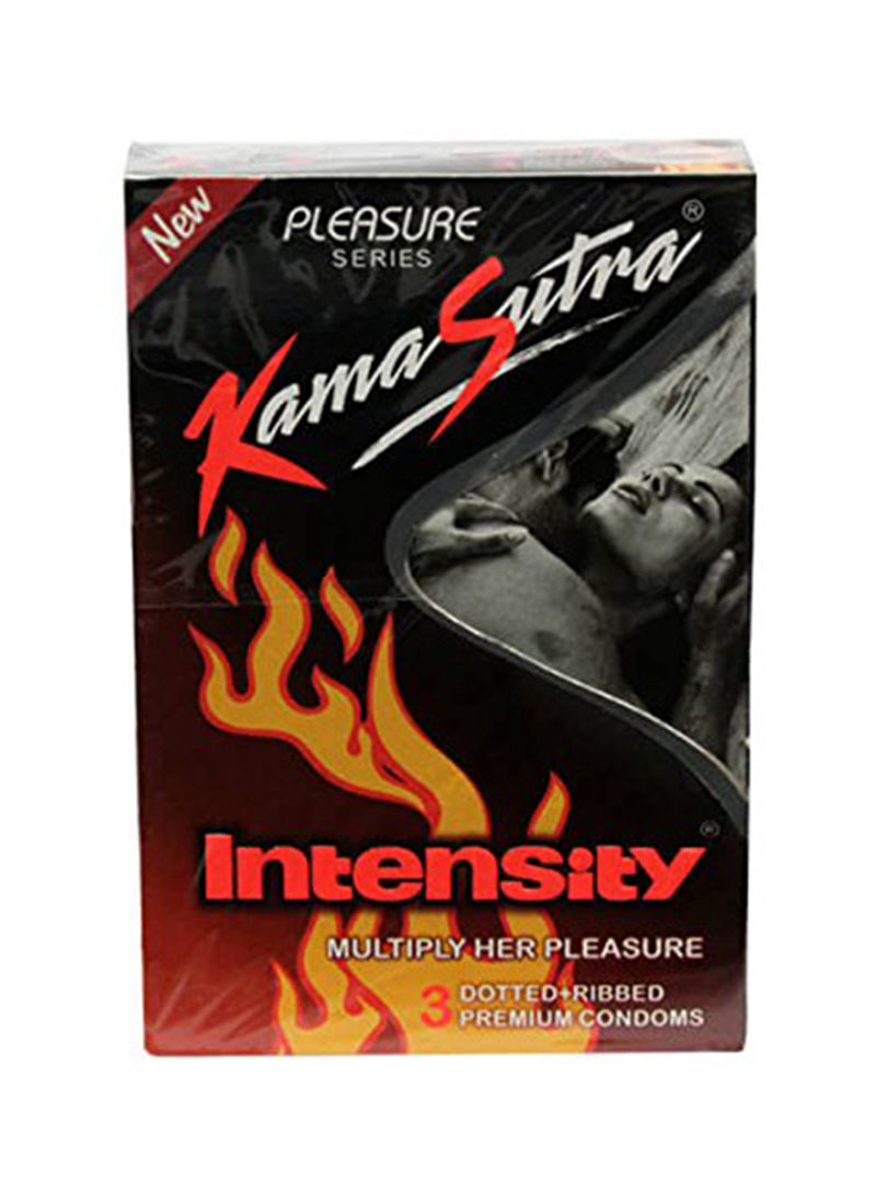 3-Piece Intensity Multiply Her Pleasure Condom Set