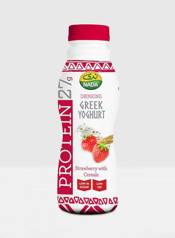 Drinking Strawberry Cereal Greek Yoghurt 330ml