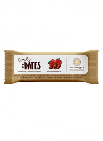 Strawberry Dates Bites 30g