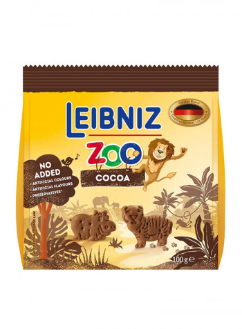 Zoo Cocoa Biscuits 100g