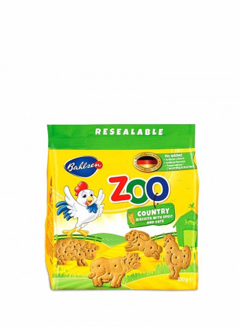Zoo Country Biscuits With Spelt And Oats 100g