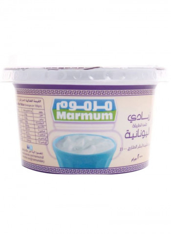 Greek Style Yogurt 200g