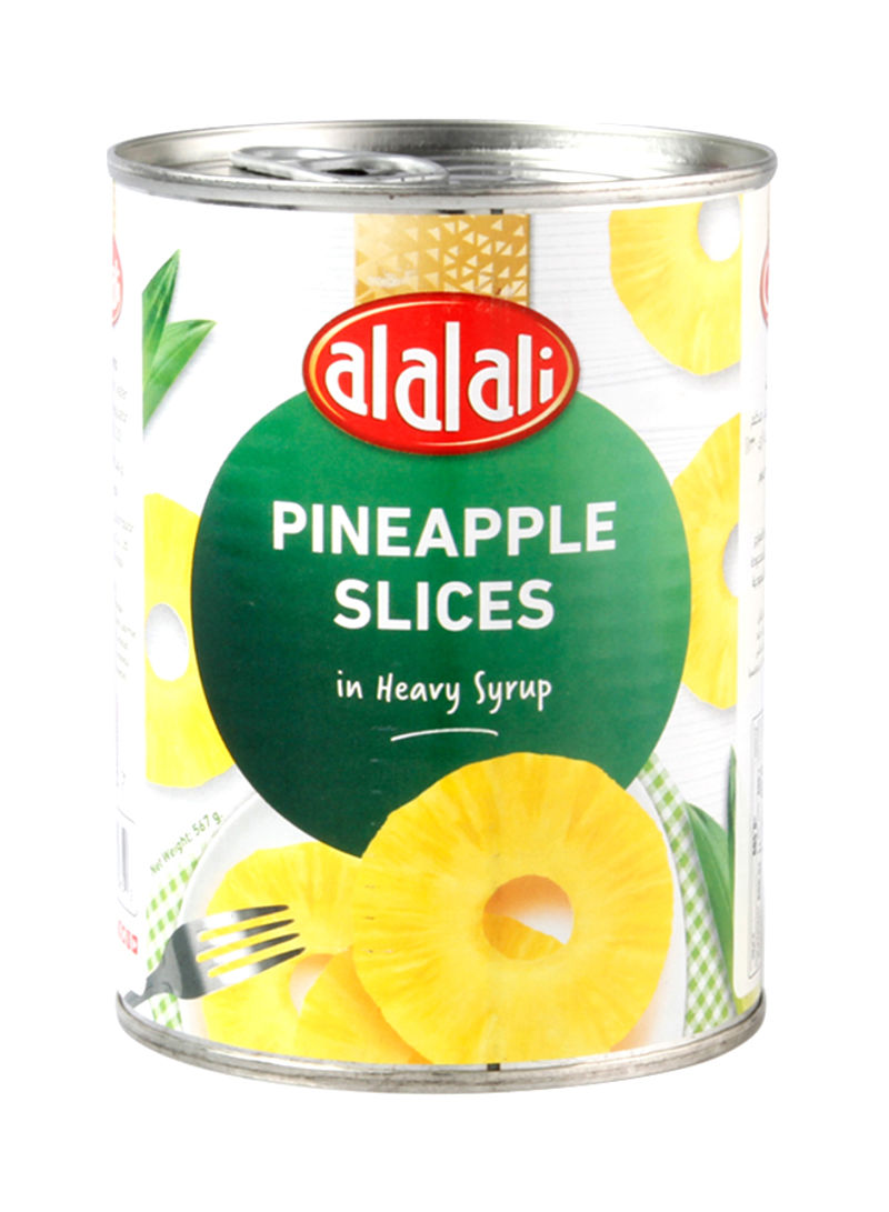 Pineapple Slices In Heavy Syrup 567g