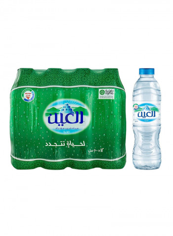 Bottled Water 500ml Pack of 12