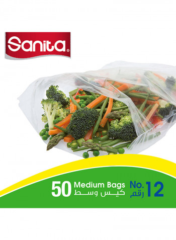 Food Storage Bags Biodegrdable #12 50 Bags
