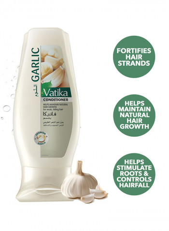 Vatika Garlic Conditioner For Natural Growth 200مل