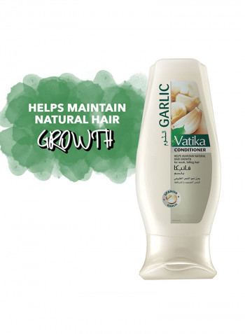 Vatika Garlic Conditioner For Natural Growth 200مل