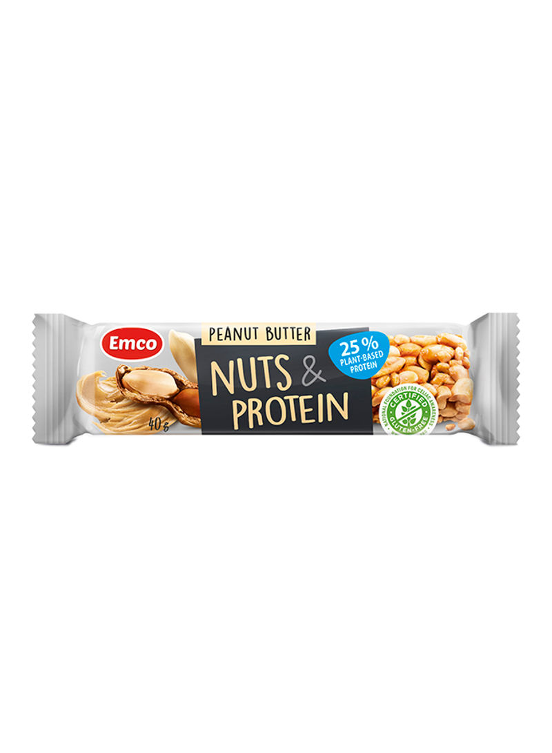 Peanut Butter Nuts And Protein Bar 40g